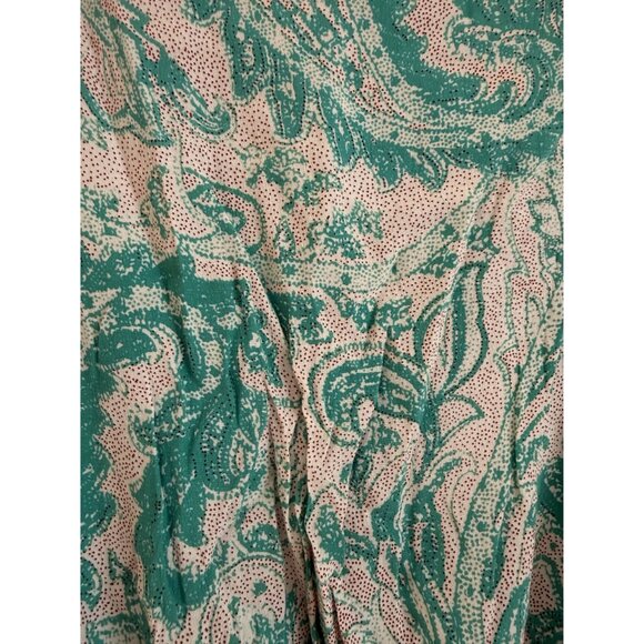 Antik Batik Smock Waisted Green Mini Dress Size S Small NEW [jb] - Picture 3 of 5